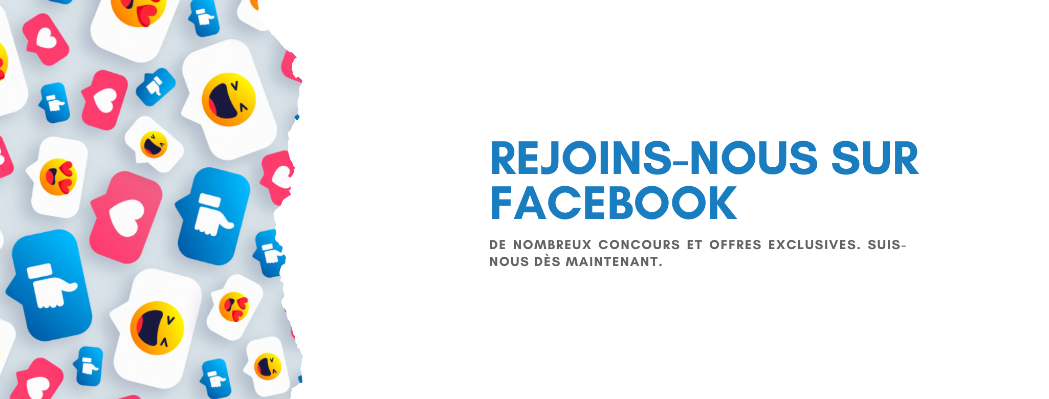 Rejoins-nous sur Facebook